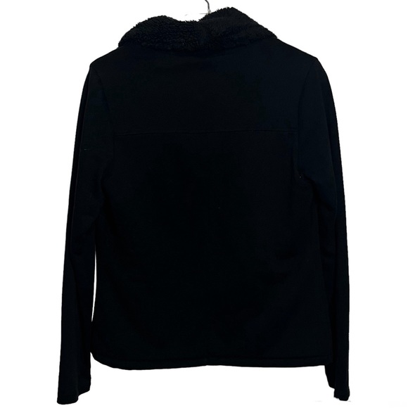 GUESS Asymmetrical Sherpa Lined Jacket - Picture 4 of 12